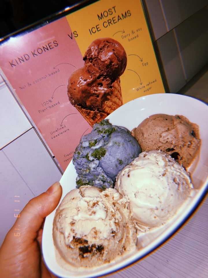 photo of Kind Kones 4 Scoops Mix Flavours shared by @shyafira on  28 Nov 2019 - review
