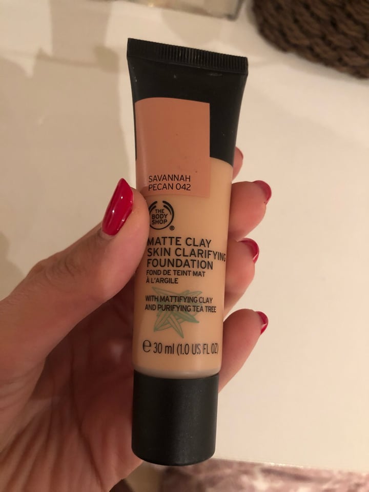 review photo of The Body Shop Matte Clay Skin Clarifying Foundation shared by @steff on 28 Jun 2019 - review