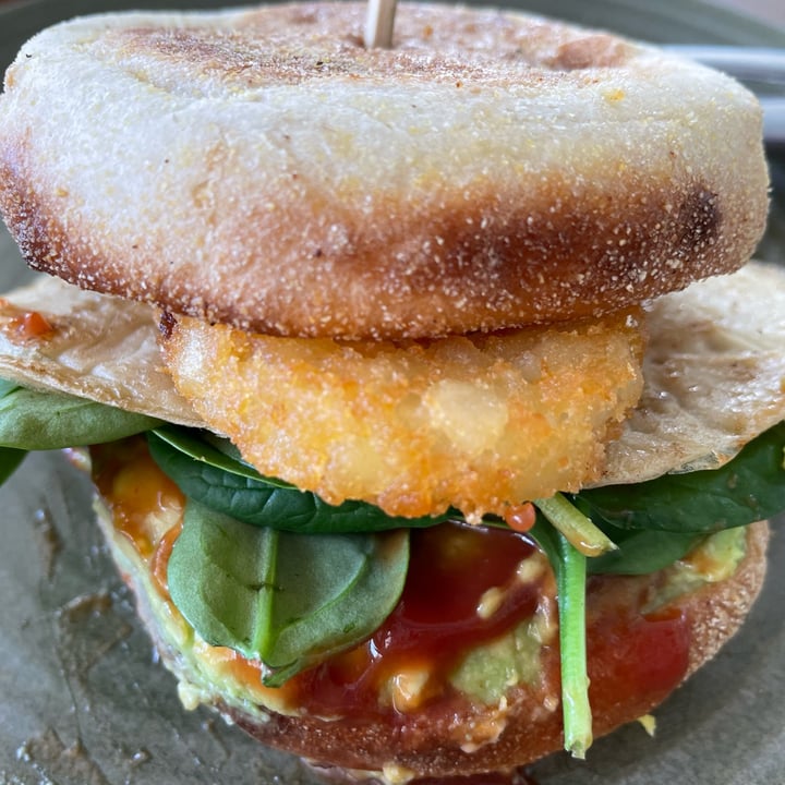 photo of The Green Edge Moc Muffin shared by @veganpr on  05 Oct 2022 - review
