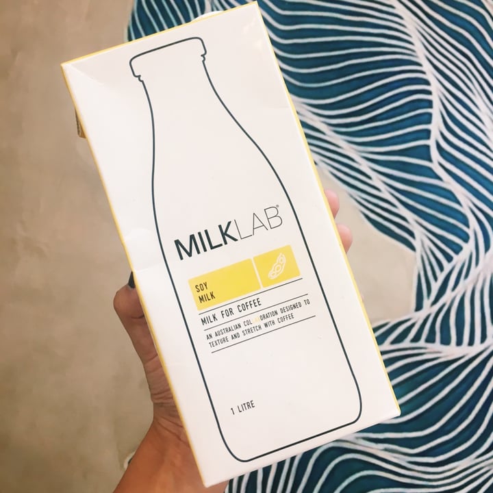 photo of MILKLAB Soy Milk shared by @scynsa on  08 Dec 2020 - review