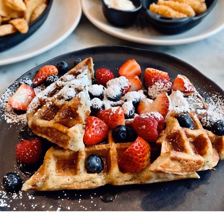 review photo of LOV Restaurant Vegan Waffles shared by @cassou on 29 Jan 2020 - review