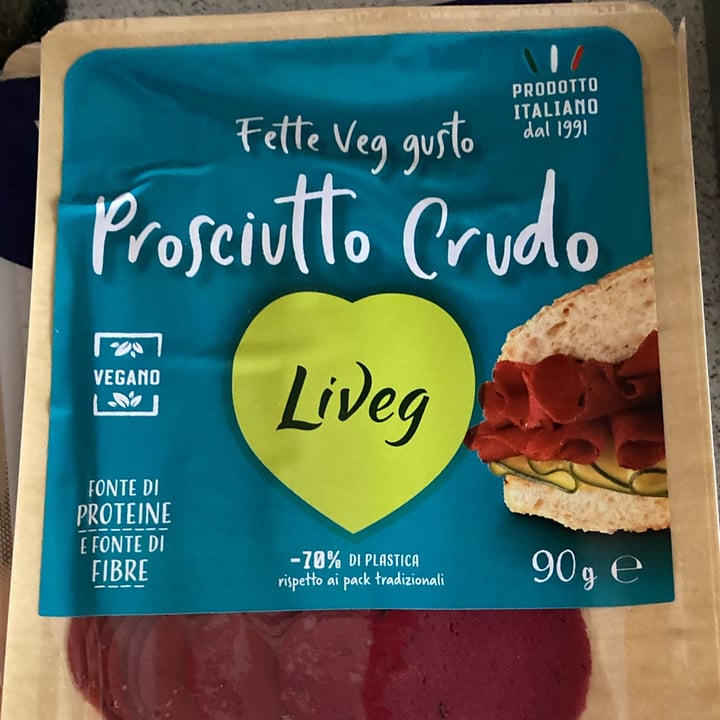 review photo of Liveg Fette veg gusto prosciutto crudo shared by @megveg85 on 12 Mar 2022 - review