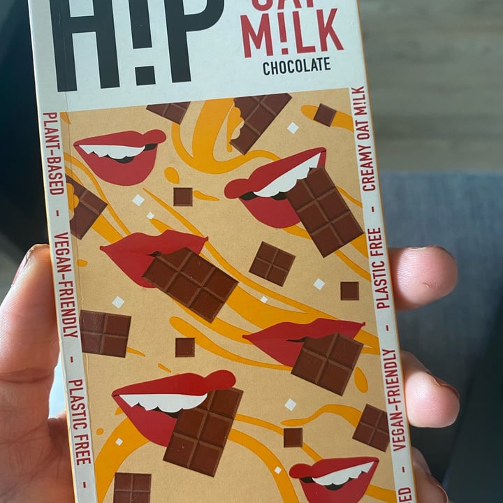 review photo of HIP (H!P) Salted Caramel Oat M!lk Chocolate Bar shared by @sunnycaribbeanvegan on 18 Apr 2022 - review