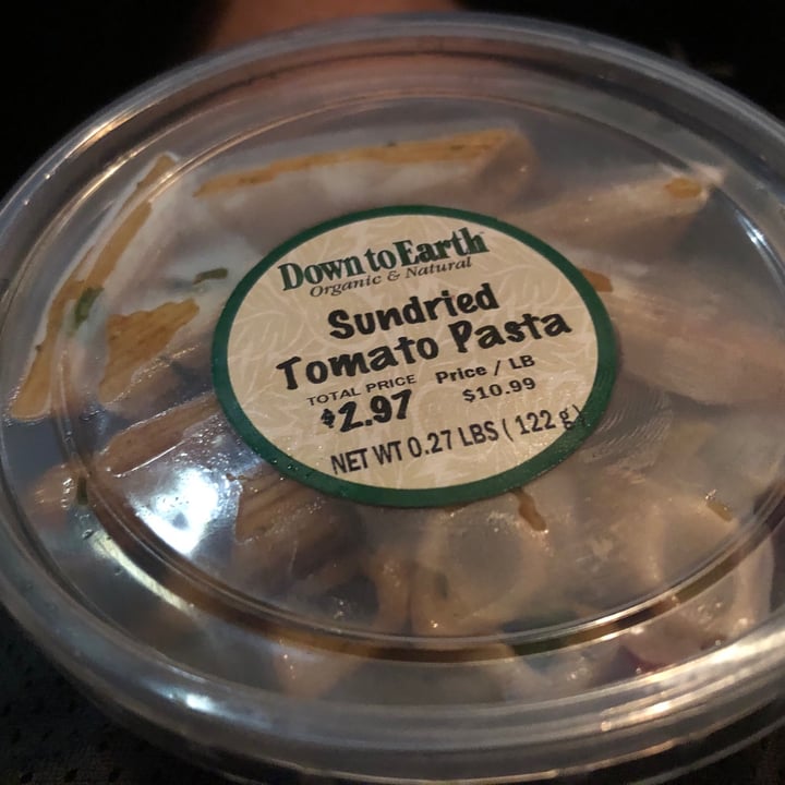 photo of Down to Earth Organic & Natural - Kahului Sundried Tomato Pasta shared by @raatz on  06 Dec 2020 - review