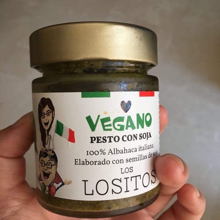 photo of Los lositos Vegan pesto shared by @cecilmirh on  16 Aug 2019 - review
