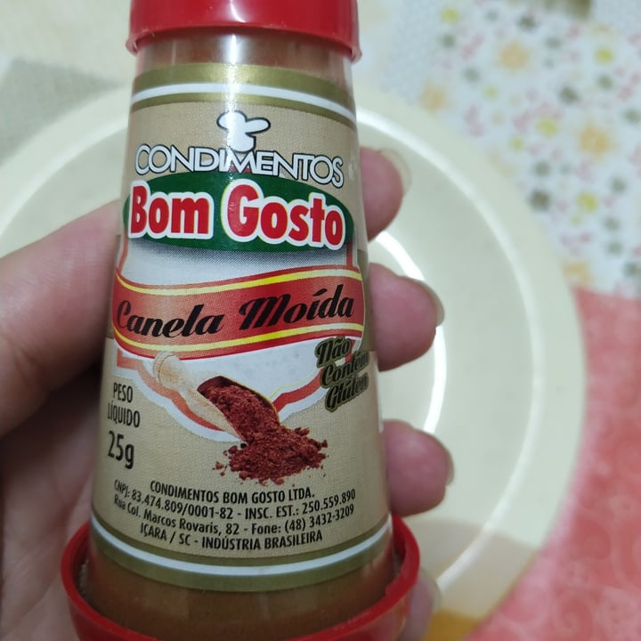 review photo of condimentos bom gosto Canela shared by @denise13 on 10 May 2022 - review