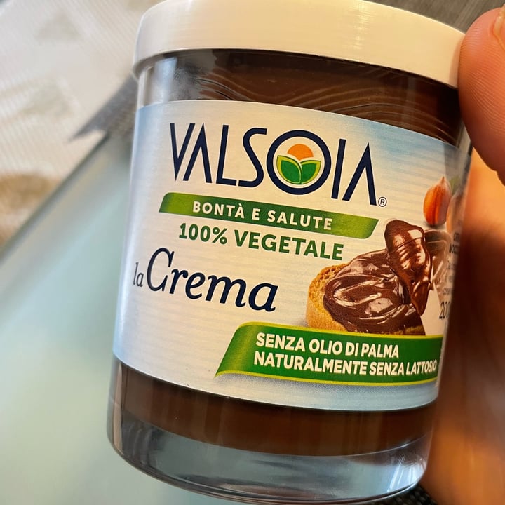 photo of Valsoia La Crema (Choco) shared by @gaiabertonelli on  04 Feb 2022 - review