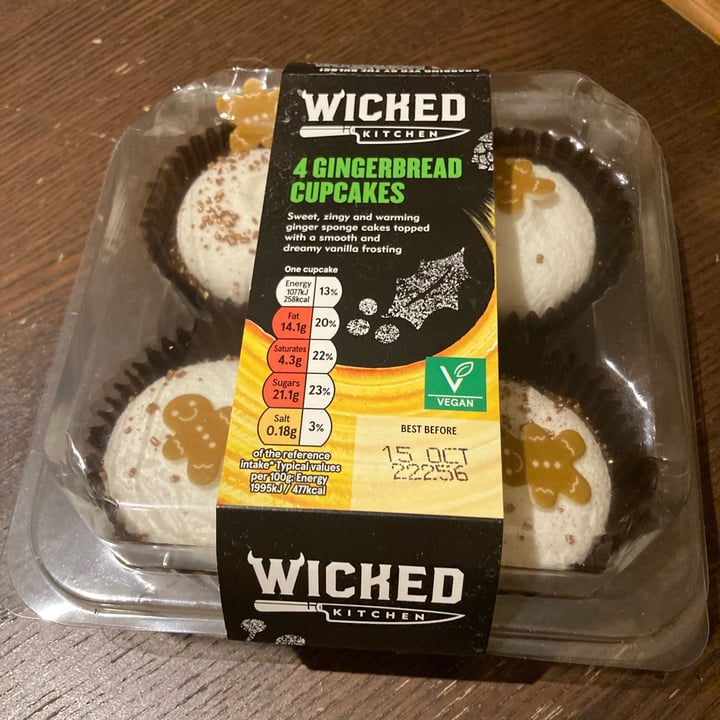 photo of Wicked Gingerbread cupcakes shared by @rayray96 on  01 Oct 2022 - review
