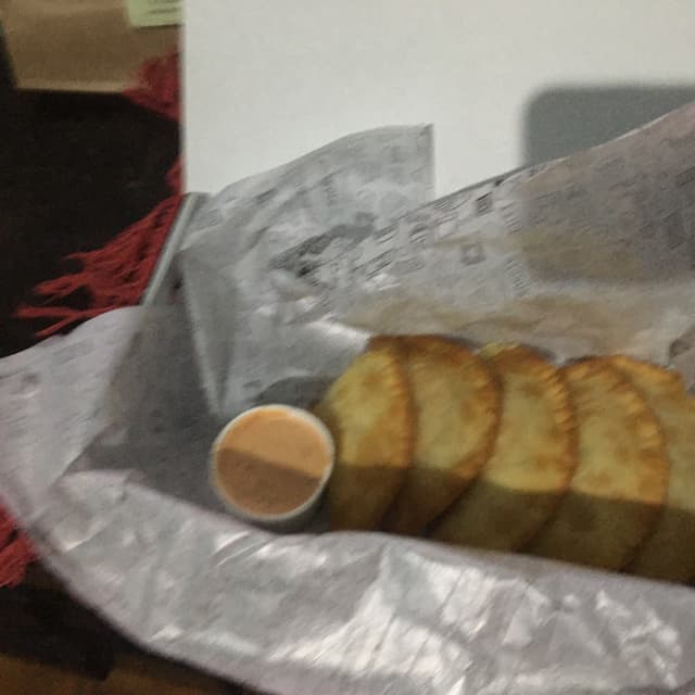 「Pasteizinhos de alho poró」の料理の写真