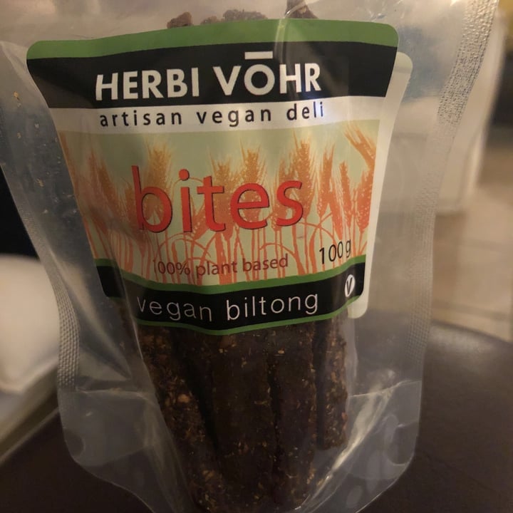 photo of HERBI VŌHR Biltong Bites shared by @myuoor on  18 Aug 2020 - review
