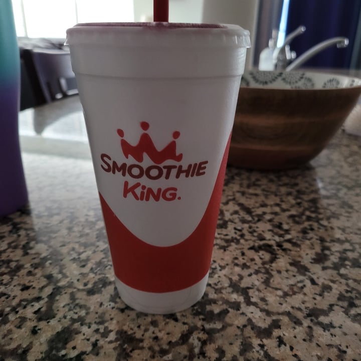 photo of Smoothie King Vegan Dark Chocolate Banana Smoothie shared by @rjroszkowski on  01 Mar 2021 - review