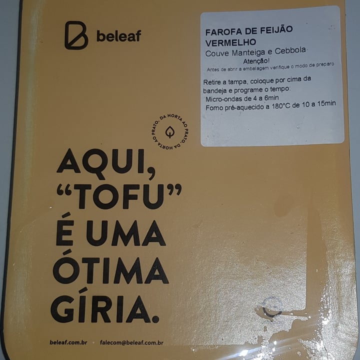 photo of Beleaf Farofa De Feijão Vermelho shared by @lucianabsz on  31 Dec 2021 - review