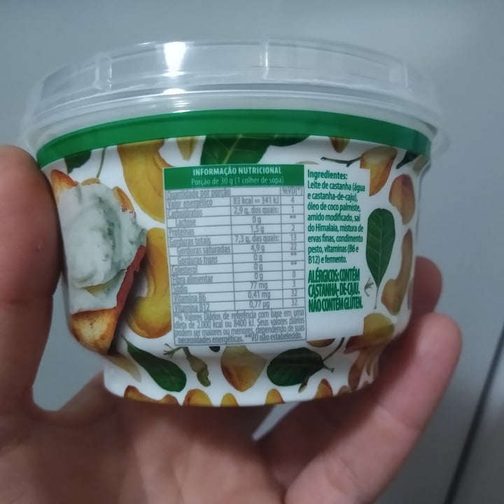 review photo of Vida Veg Creme de Castanha de Caju com ervas finas shared by @julianapaixao on 30 Sep 2022 - review