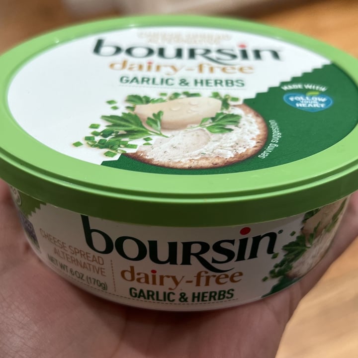 photo of Boursin Boursin Dairy-free Spread shared by @priyalicious on  16 Oct 2022 - review