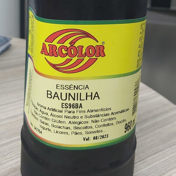 review photo of Arcolor essencia de baunilha escura shared by @sheilamorsch on 10 May 2022 - review