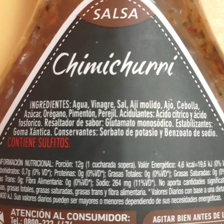 photo of Dos Anclas Chimichurri shared by @lalaveg on  31 Aug 2020 - review
