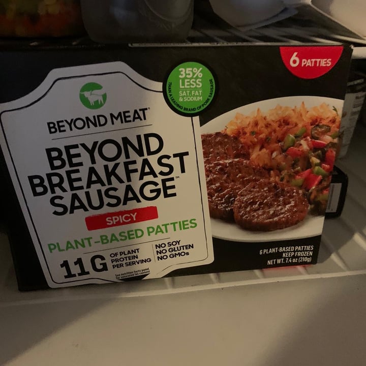 photo of Beyond Meat Beyond Breakfast Sausage Spicy shared by @michkaikai on  27 Jun 2020 - review