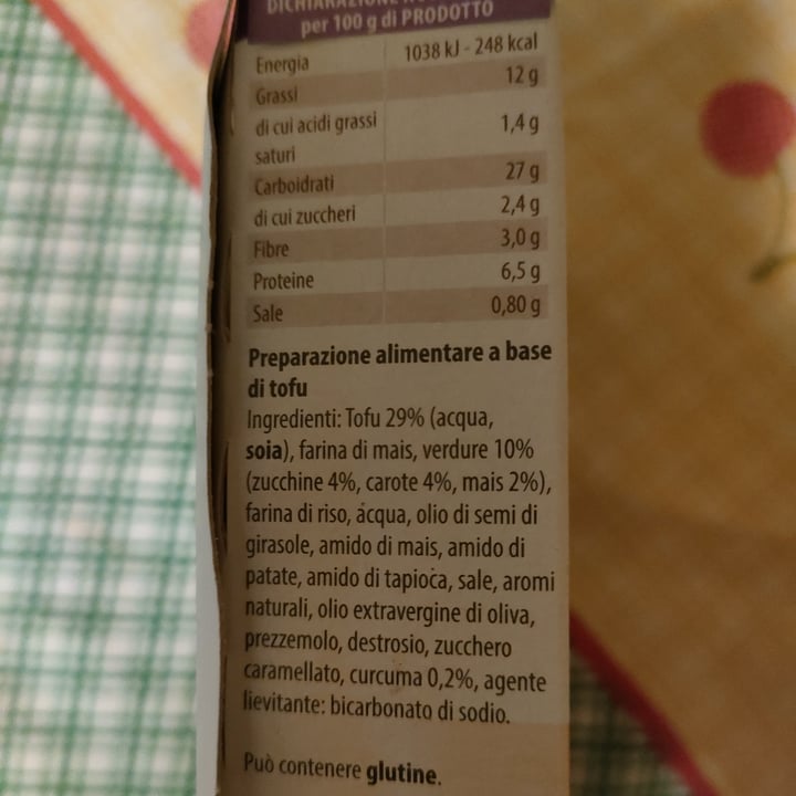 review photo of ALIFREE FODMAP Natura nuova Bastoncini di tofu alle verdure shared by @coccobello on 07 Sep 2022 - review