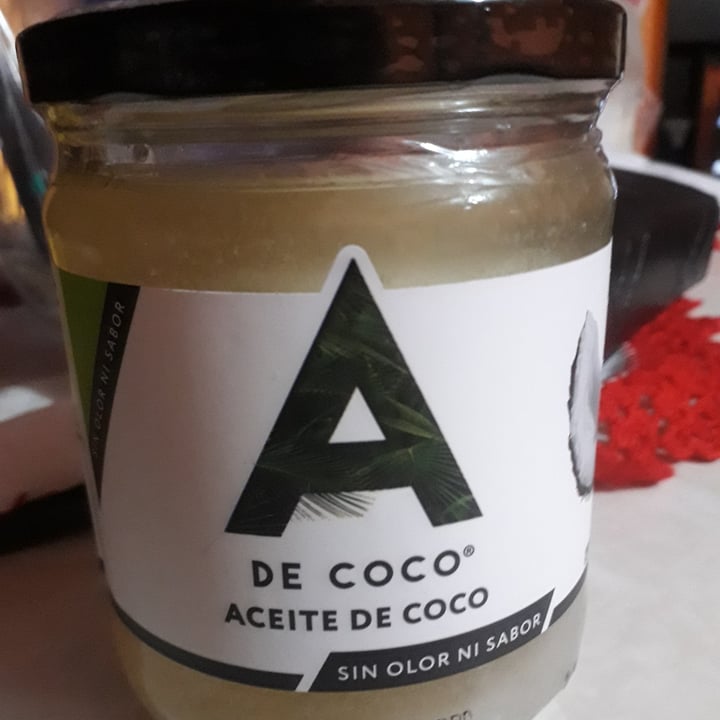 photo of A de Coco Aceite De Coco Orgánico shared by @darianarey on  15 May 2021 - review