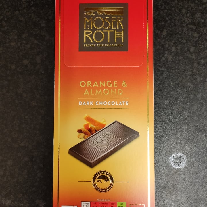 photo of Moser Roth Orange & Almond Chocolate shared by @ragamuffin on  03 Jun 2021 - review