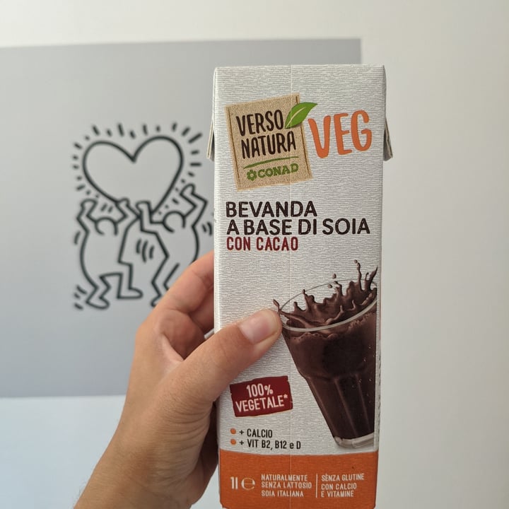 review photo of Verso Natura Conad Bio Bevanda Di Soia Al Cioccolato shared by @giulipic on 24 Jul 2022 - review