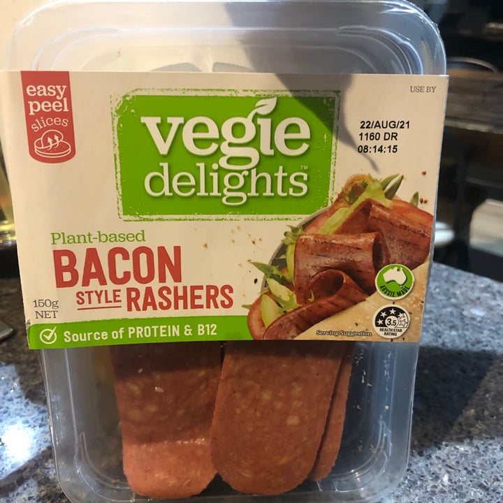 photo of Vegie Delights Bacon Style Rashers shared by @min24 on  18 Jul 2021 - review