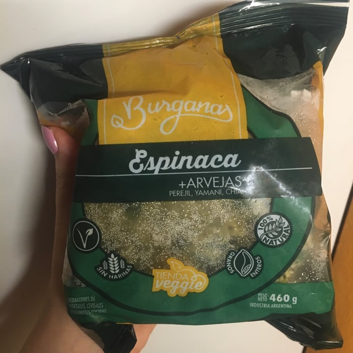 review photo of Burganas Hamburguesas de Espinaca shared by @oriest on 02 Oct 2021 - review