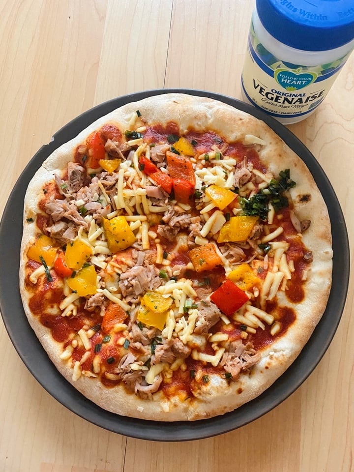 photo of ALDI BBQ Jackfruit Pizza shared by @yumfluff on  13 Jan 2020 - review