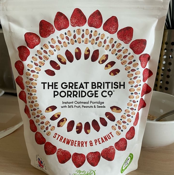 photo of The Great British Porridge Co Instant oat porridge shared by @zvwe on  01 Apr 2022 - review