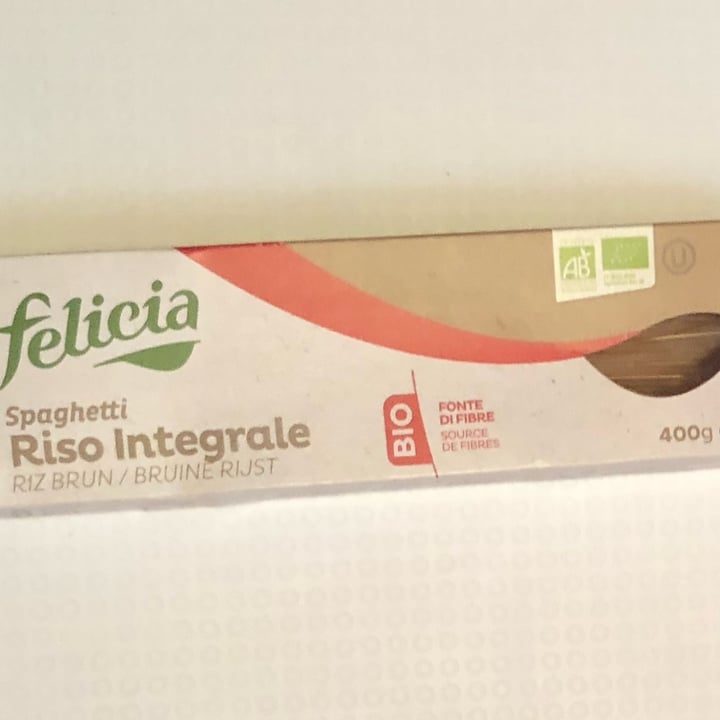 photo of Felicia Spaghetti di riso integrale shared by @hesterenrica on  20 Mar 2022 - review
