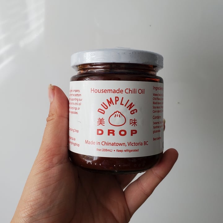 photo of Dumpling Drop Chili Oil shared by @rosiesully on  08 Jun 2022 - review