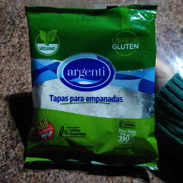 photo of argenti Tapas de empanadas shared by @seleneveg on  22 Mar 2022 - review