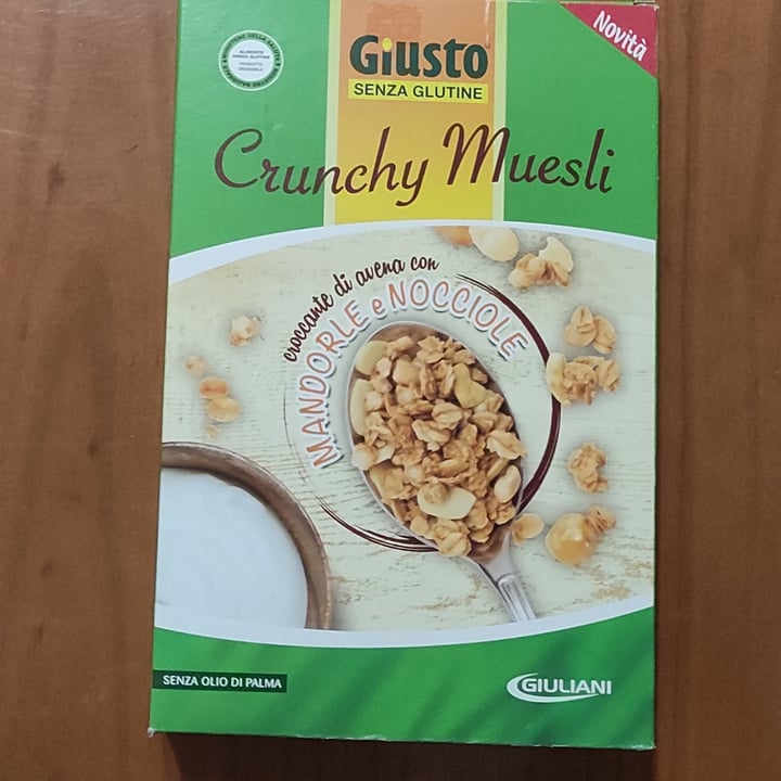 photo of Giusto muesli shared by @alecalcifer on  31 Mar 2022 - review