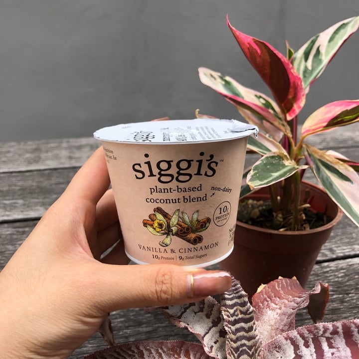 photo of siggi’s Siggis Vanilla & Cinnamon Coconut Yogurt shared by @arxuann on  26 Sep 2020 - review