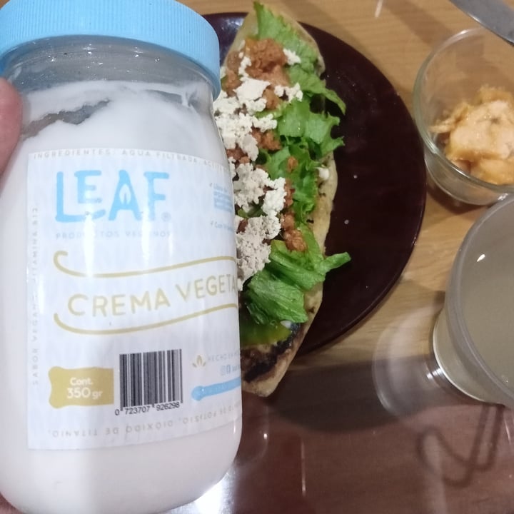 photo of Leaf Crema Vegetal shared by @pibs on  27 Oct 2021 - review