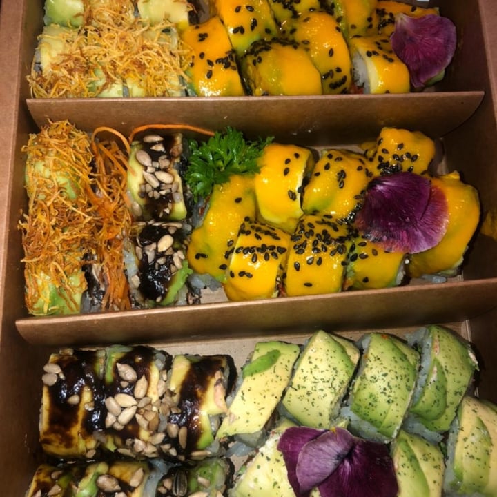 review photo of Let it V - Vegan Sushi 40 piezas de sushi a elección shared by @restovegan on 21 Jul 2021 - review
