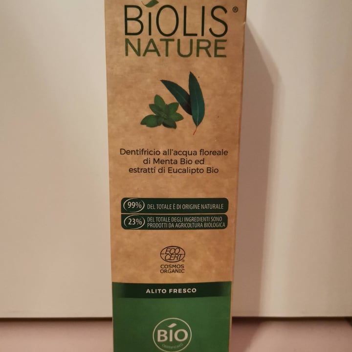 review photo of Biolis Nature Dentifricio all'acqua floreale di Menta Bio Ed Estratti Di Eucalipto Bio shared by @sam321 on 26 Nov 2021 - review