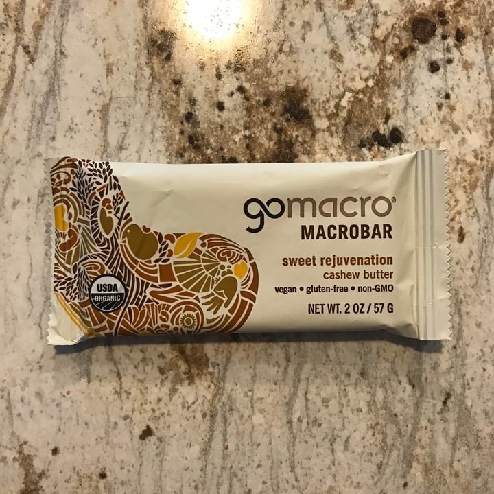 photo of GoMacro Cashew butter bar shared by @dianna on  12 Mar 2020 - review