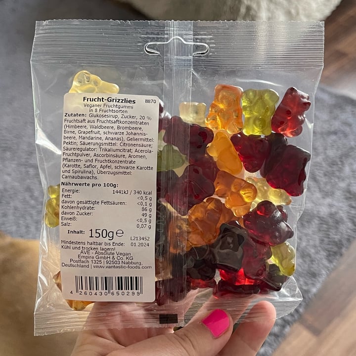 photo of Vantastic Foods Frucht Grizzlies shared by @anneeinhorn on  23 May 2022 - review