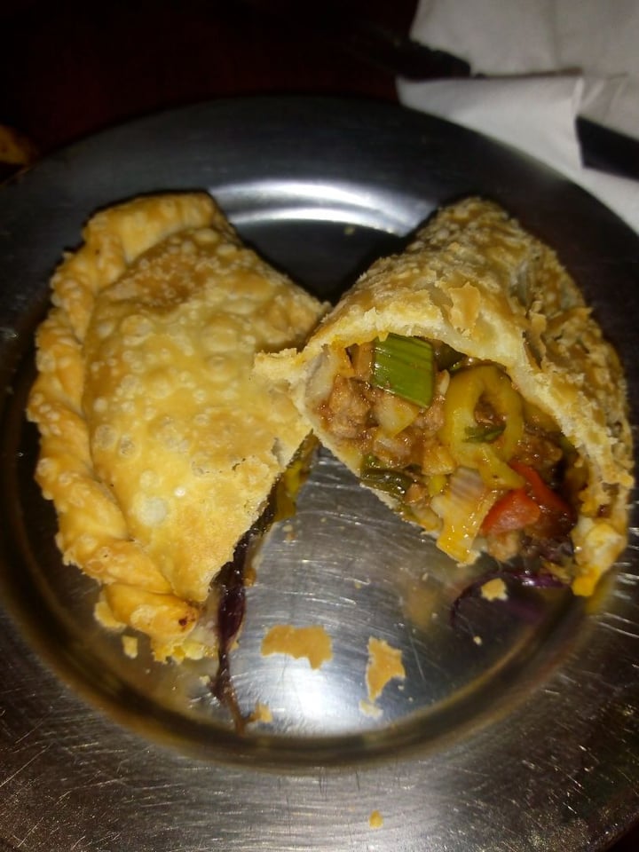 photo of La Reverde Parrillita Vegana Empanada frita de Seitán shared by @rosadelvalle on  11 Aug 2019 - review