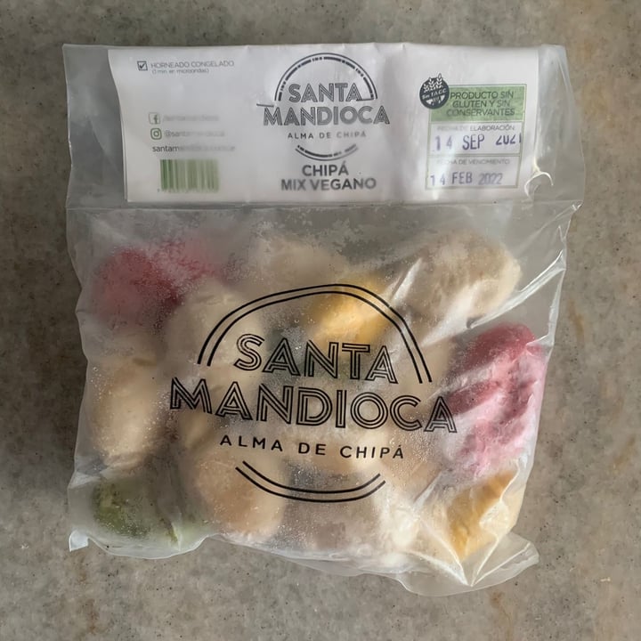 photo of Santa Mandioca Chipa Mix Vegano shared by @anavegar on  05 Dec 2021 - review