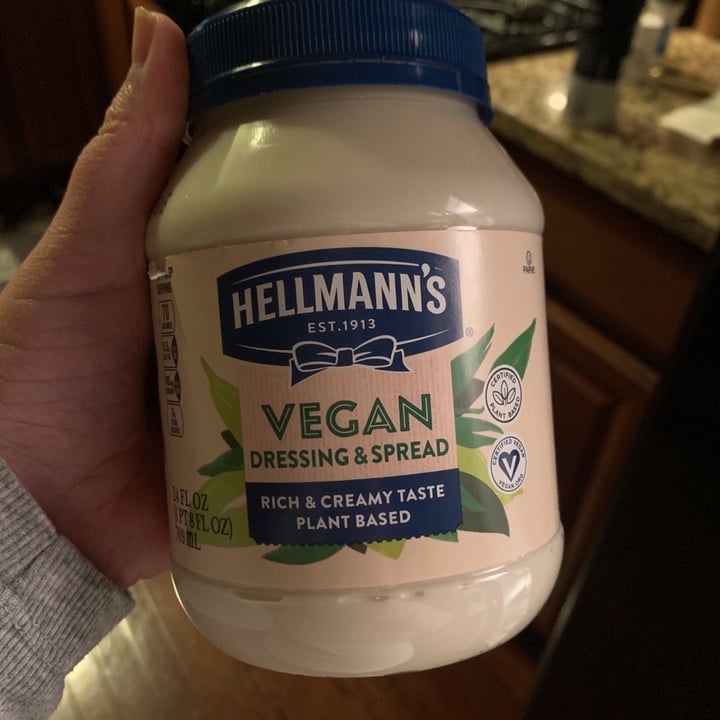 photo of Hellmann’s Hellman’s Vegan Mayonnaise shared by @grumplestiltskins on  05 Jan 2021 - review