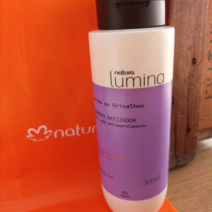 photo of Natura Natura Lumina shampoo matizador shared by @marciaelena on  21 May 2022 - review