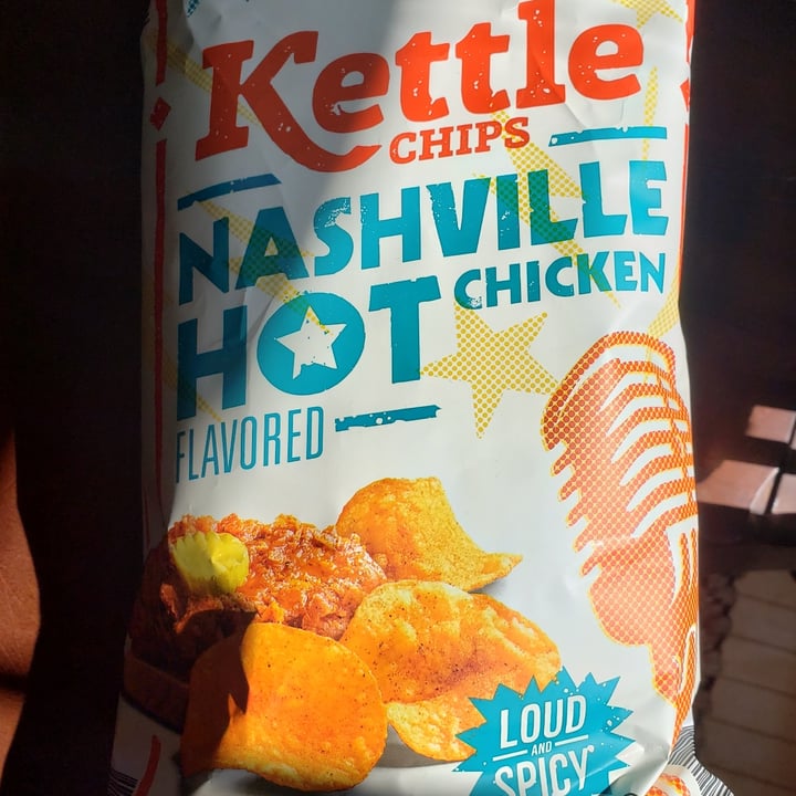 review photo of Clancy's Kettle Chips Nashville Hot Chicken Flavored shared by @rachelhrieman on 24 May 2022 - review