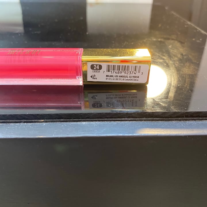 review photo of Milani Amore Mattes Lip Creme Cherish shared by @alicegoldweight on 11 Jul 2020 - review