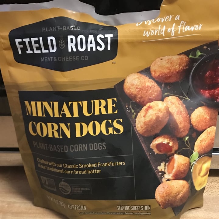 photo of Field Roast Miniature Corn Dogs shared by @pat-frick on  05 Dec 2021 - review