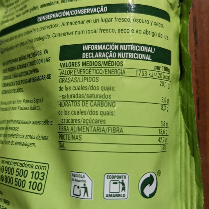 review photo of Hacendado Edamame tostado shared by @fperezgamonal on 10 Dec 2021 - review