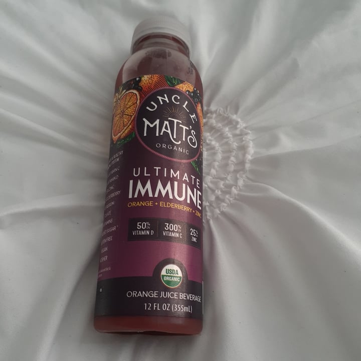photo of Uncle Matt's Organic Ultimate immune shared by @heartartichokehearts on  12 Jun 2022 - review