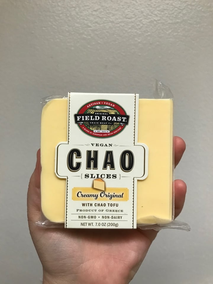 photo of Field Roast Creamy Original Chao Slices shared by @natalierichardson on  11 Feb 2020 - review