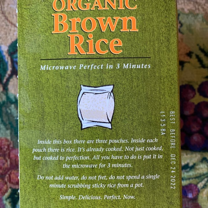 photo of Trader Joe's Organic Brown Rice shared by @yarilovezzucchini on  11 Jan 2022 - review